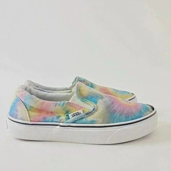 Vans Tie Dye Pastel Slip On Loafers - 7 - Picture 7 of 10